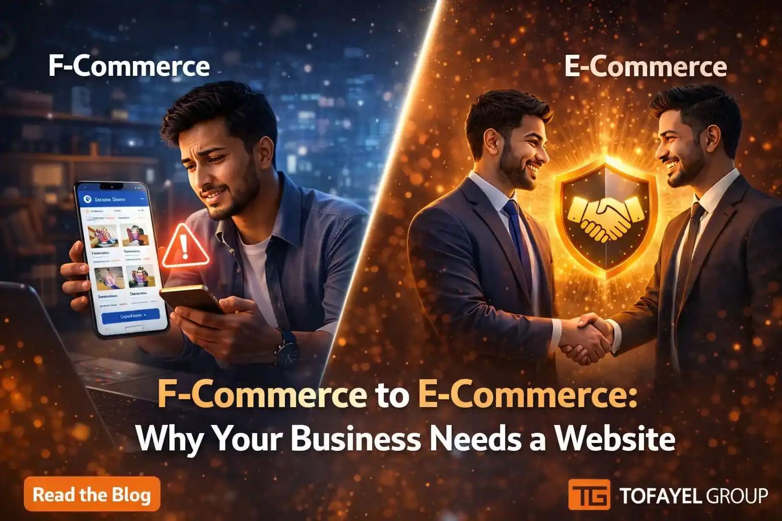 F-commerce business to E-commerce