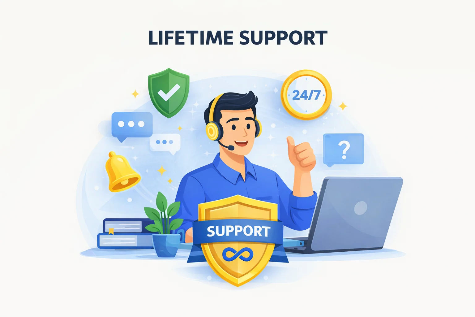 প্রাইসিং 4 lifetime support